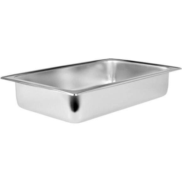 Chafing Dish Buffet Set - Stainless Steel with Steam Pans and Folding Frame - Picture 3 of 6
